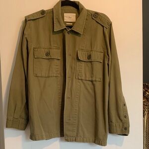 TNA Olive Green Military Jacket